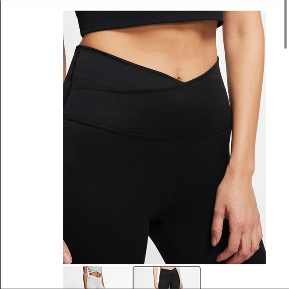 Nike Yoga 7/8 Crossover Leggings - Picture 4 of 4